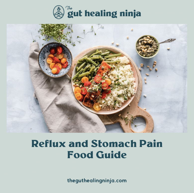 reflux and stomach pain food guide